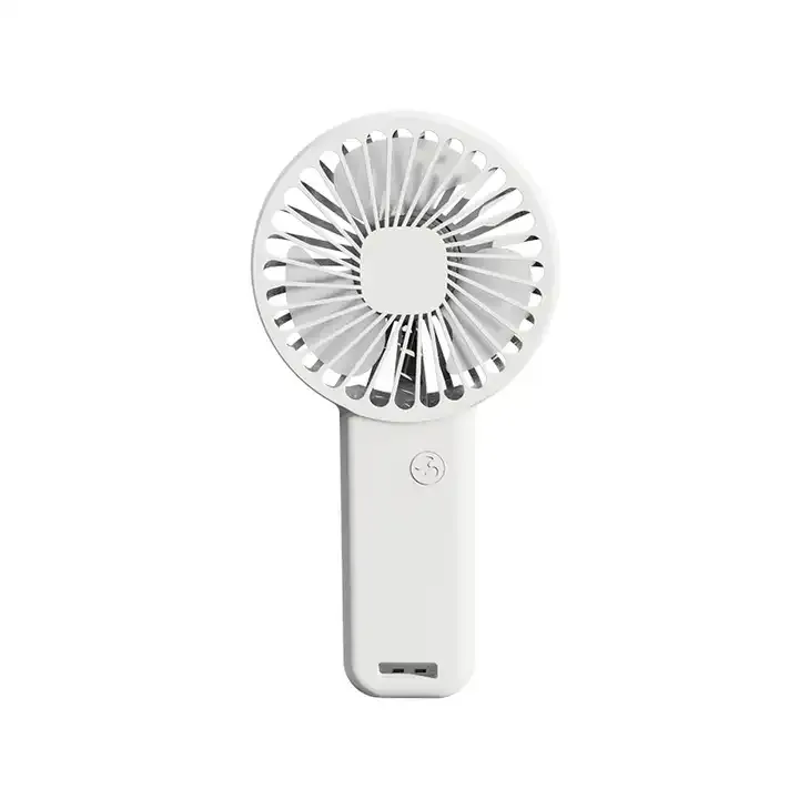 Rechargeable Hand Held Fan With Phone Stand 2