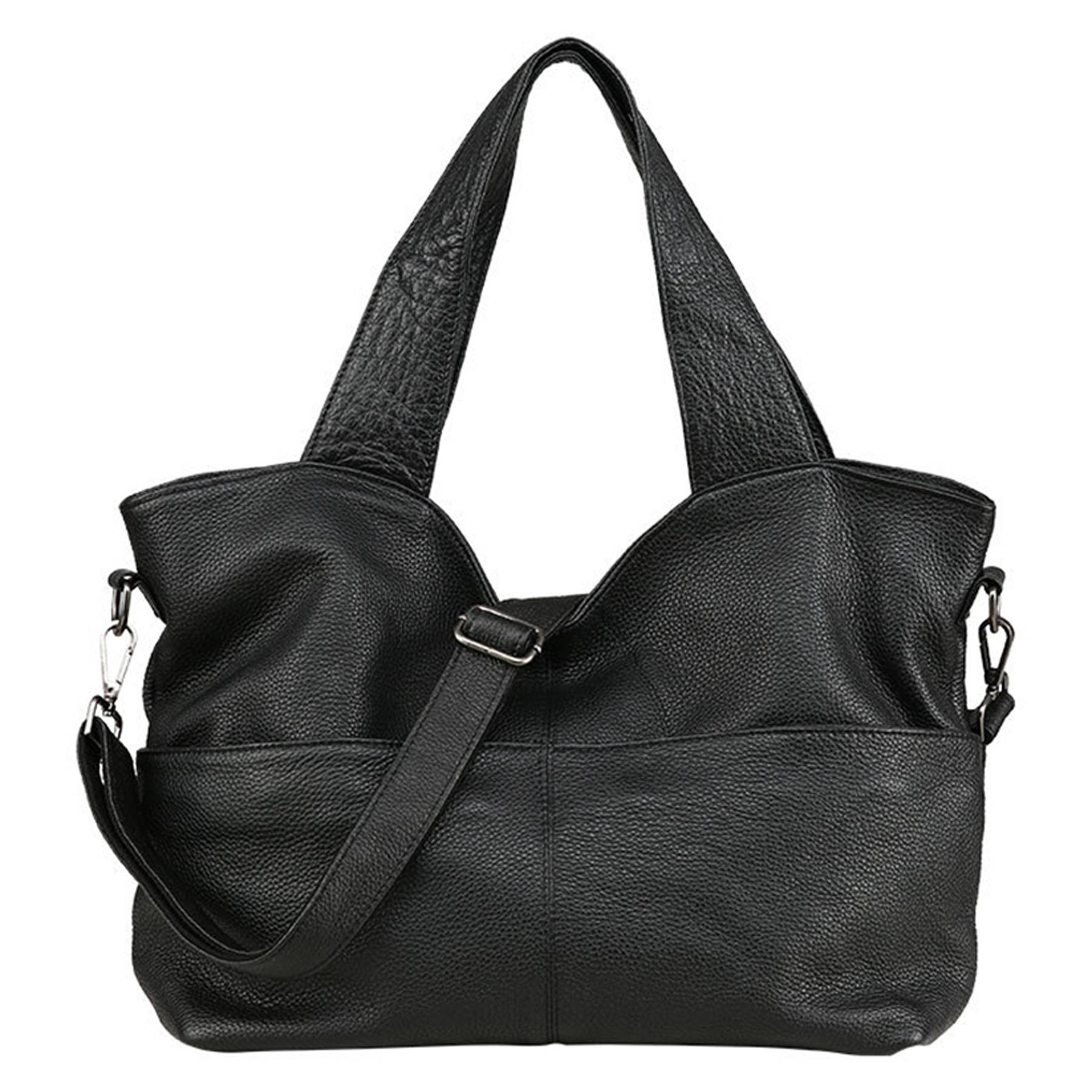 Women's Soft Genuine Leather Tote Bag 3