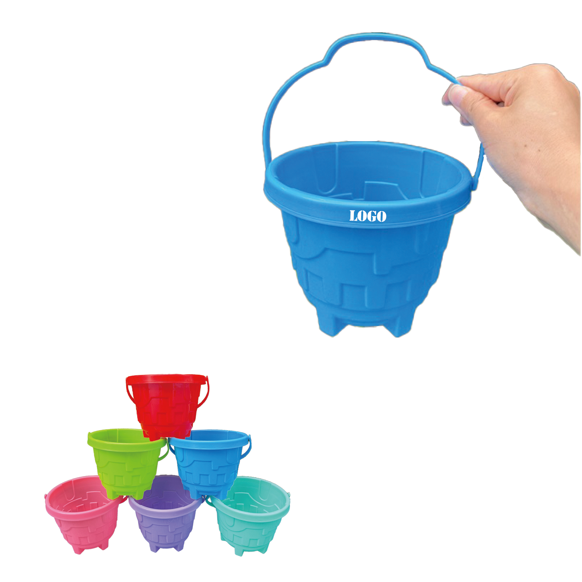 Children's Beach Toy Bucket 1