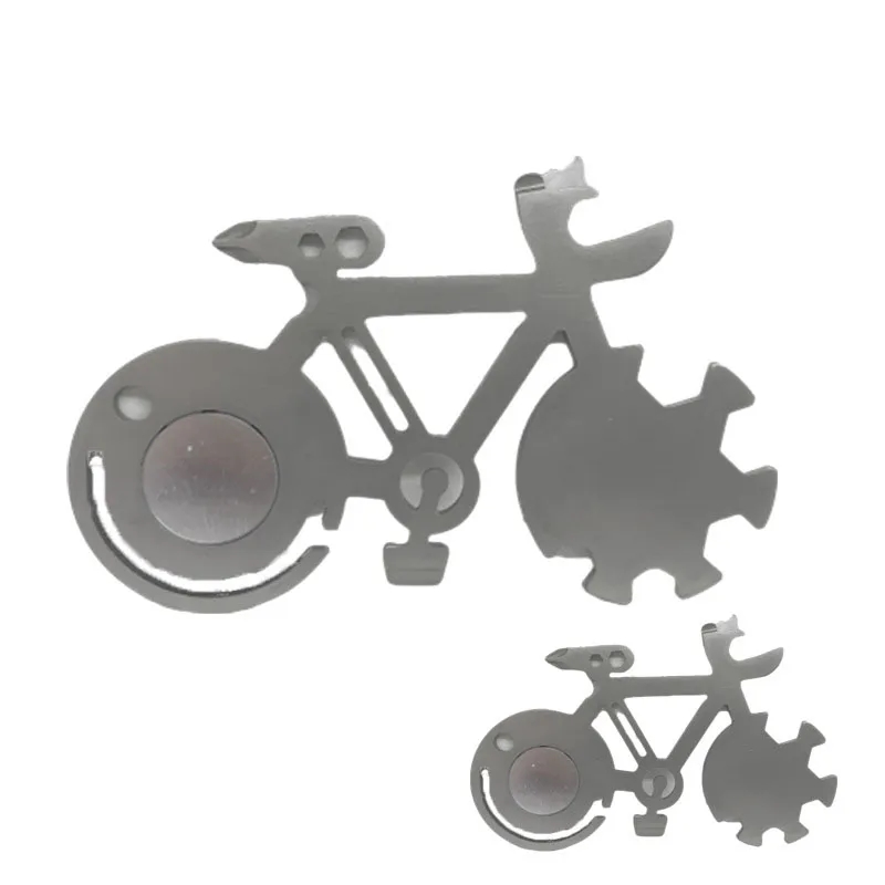 Multi-function Stainless Steel Bicycle Card Tool 6