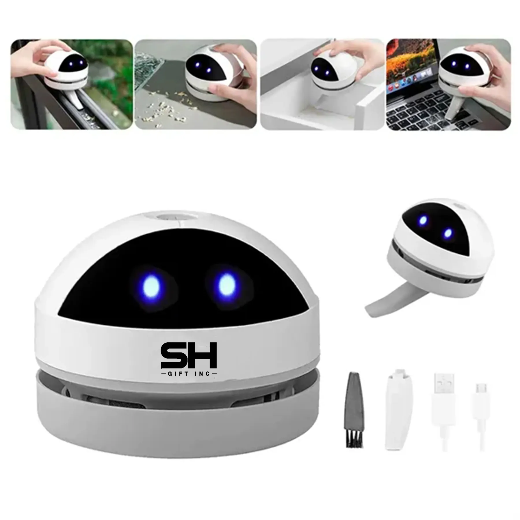 Portable Mini Desktop Vacuum Cleaner 4