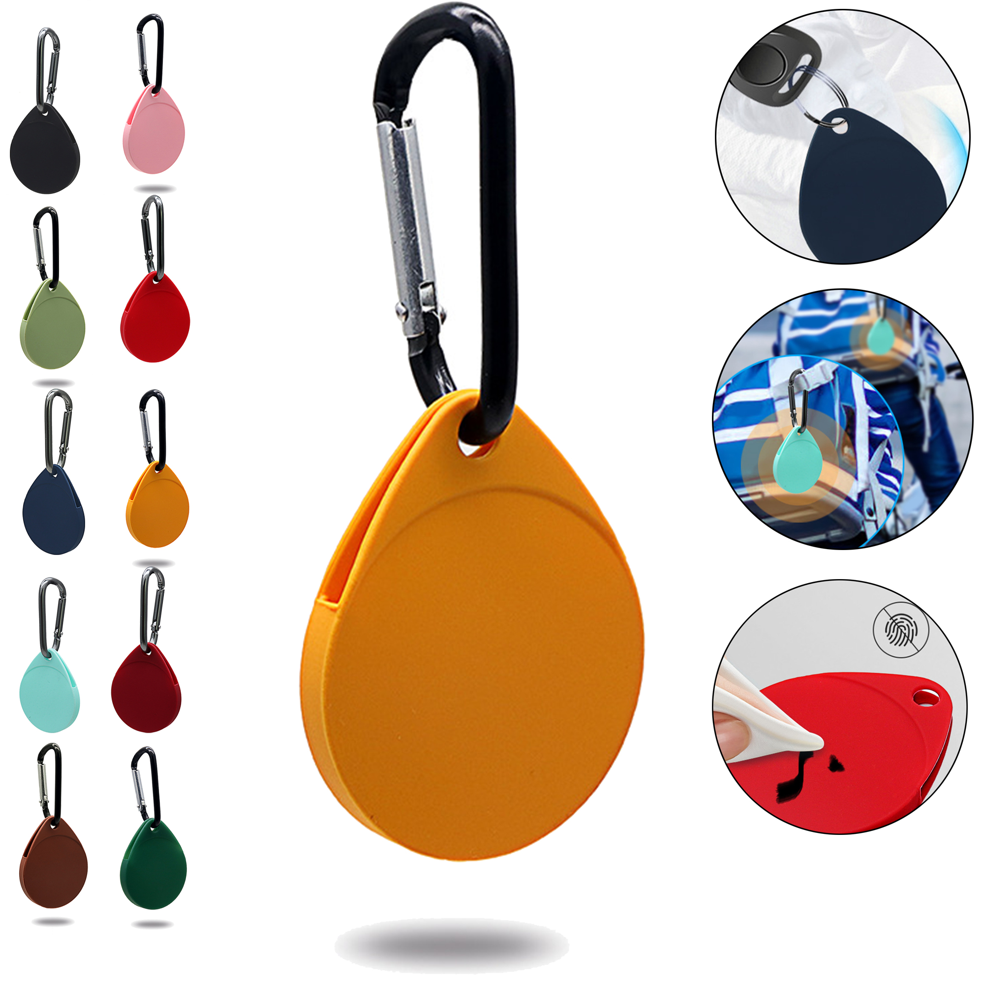 Apple AirTag Water Drop Silicone Case 5