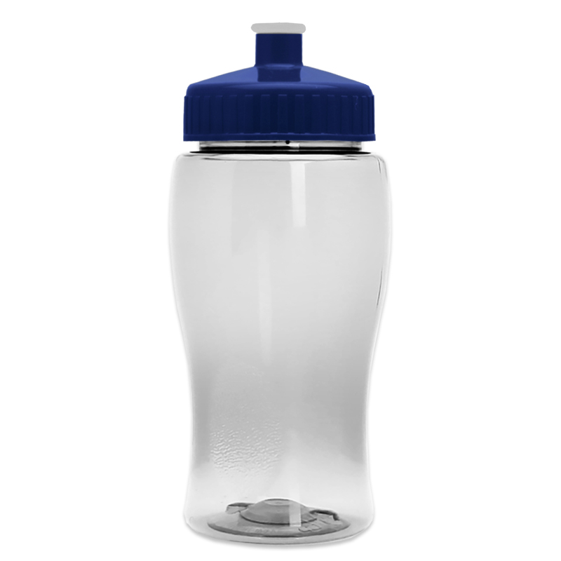 Poly-Pure Jr. - 18 oz. Transparent Bottle with Push pull 9