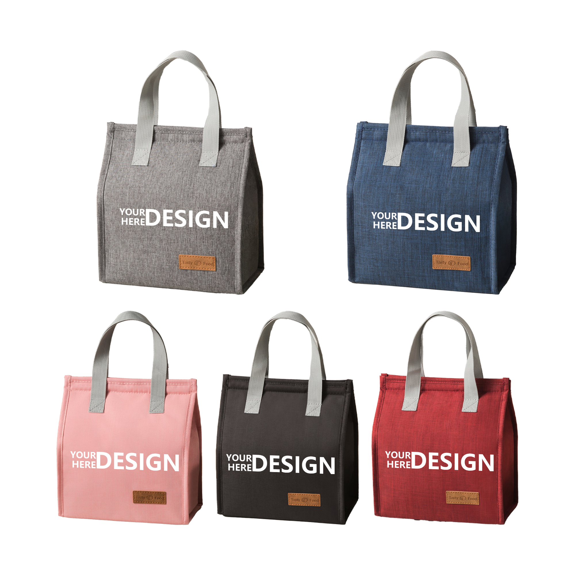 Oxford Cloth Lunch Cooler Tote 2