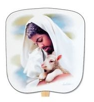The Loving Shepherd Stock Religious & Inspirational Fan 1