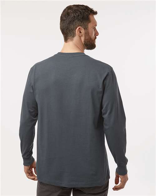 Men's Traditional Heavyweight Long Sleeve T-Shirt - WL50 30