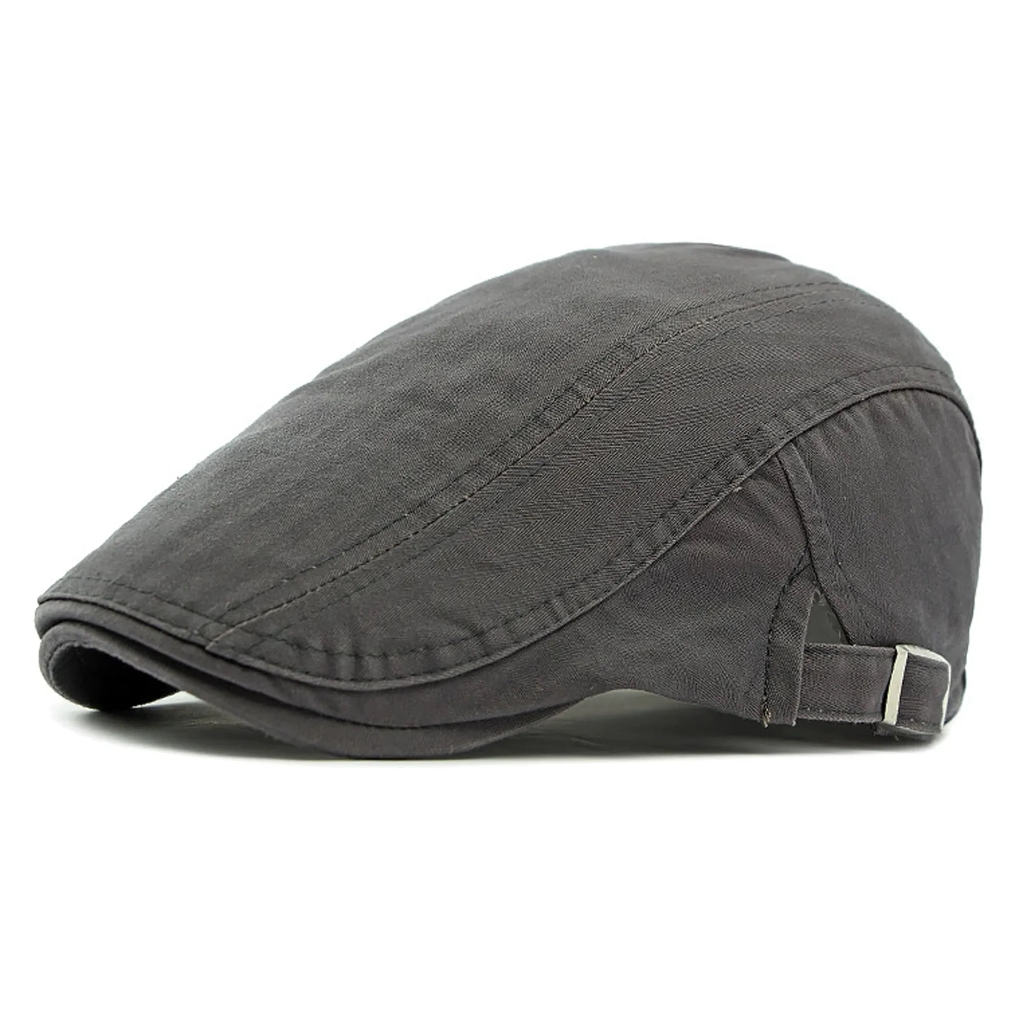 Cotton Flat Top Beret 8