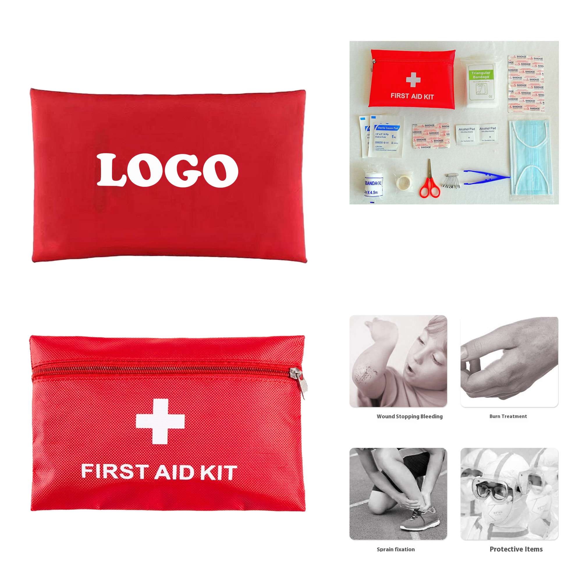 MOQ 50 pcs Custom First Aid Kit 2