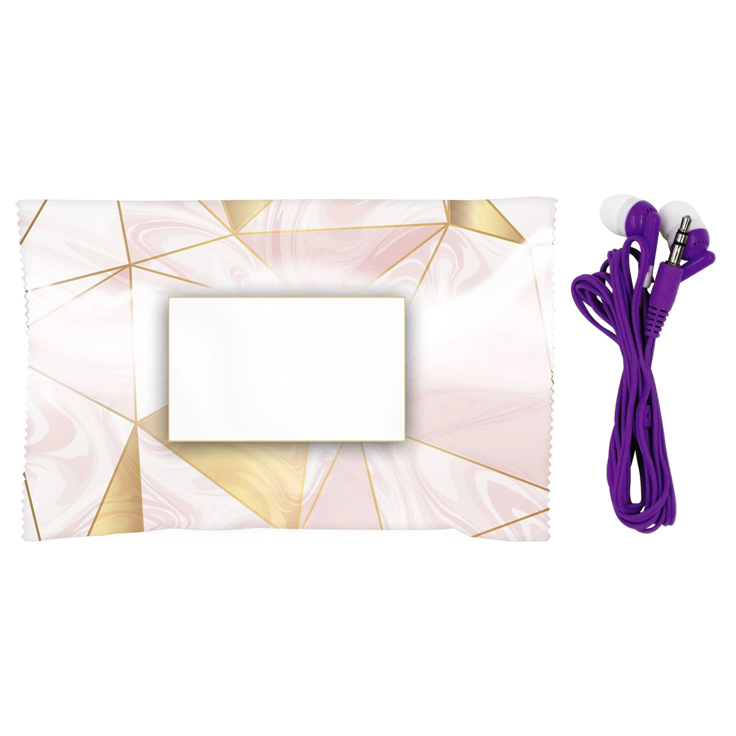 Marble Wrapped Up Ear Bud Set 3