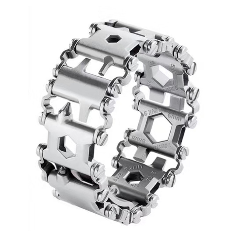 29 In 1 Stainless Steel Multi-functional Tool Bracelet for Family/ Camping/Hiking 3