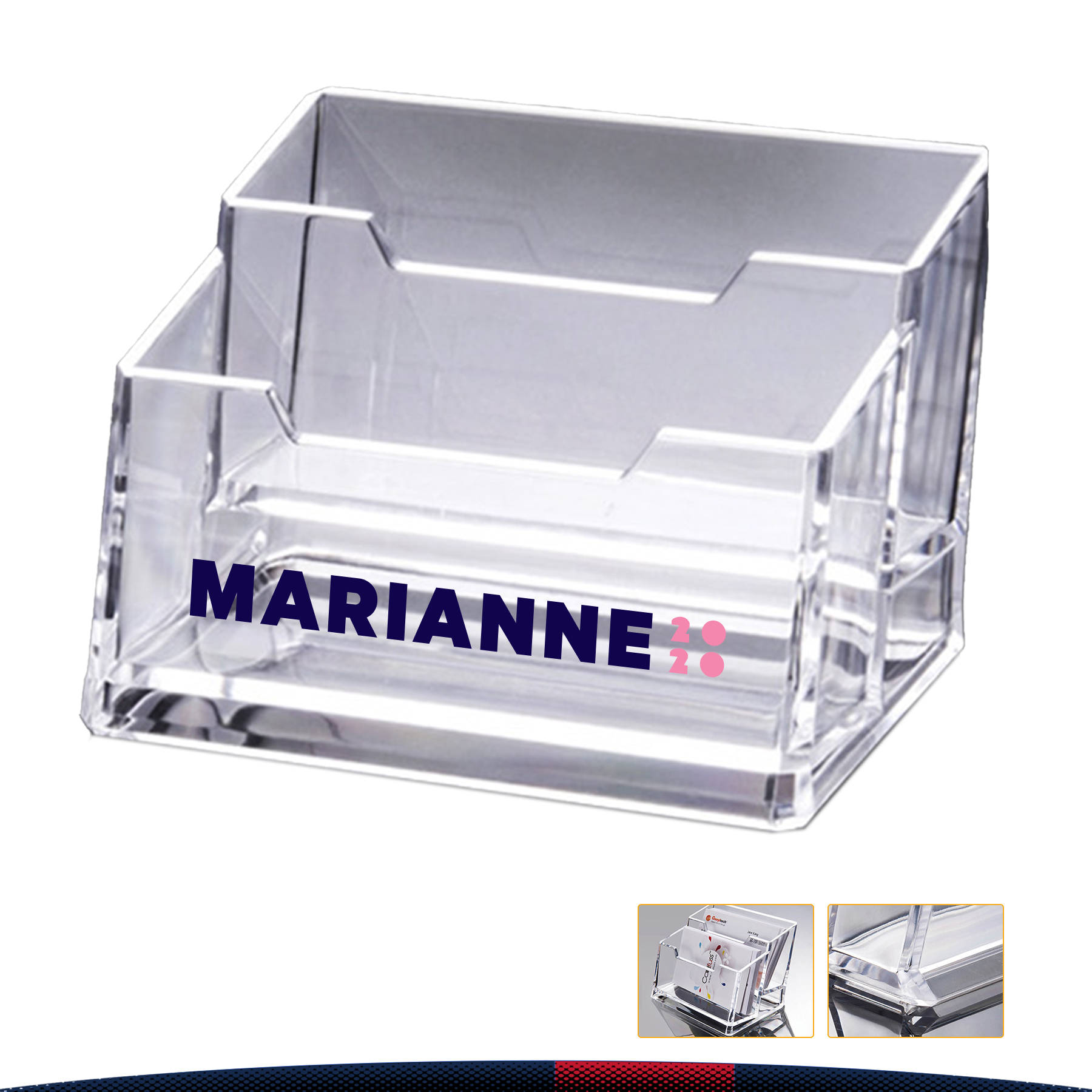 Clear Business Card Holders 2