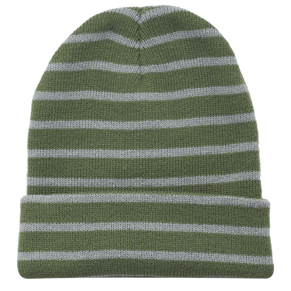 Caribou Striped Knitted Beanies 10