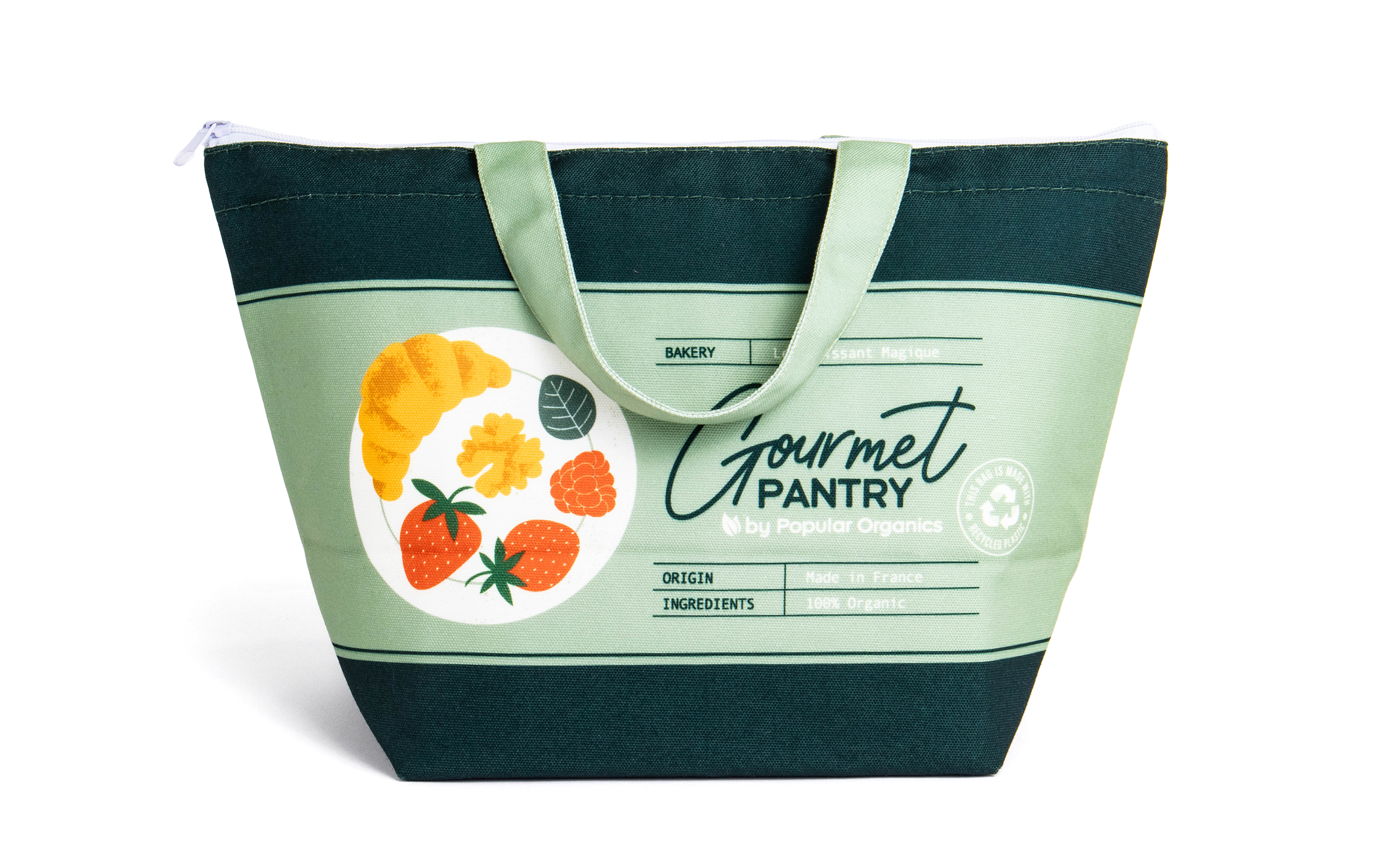 Recycled Canvas Small Lunch Cooler 2