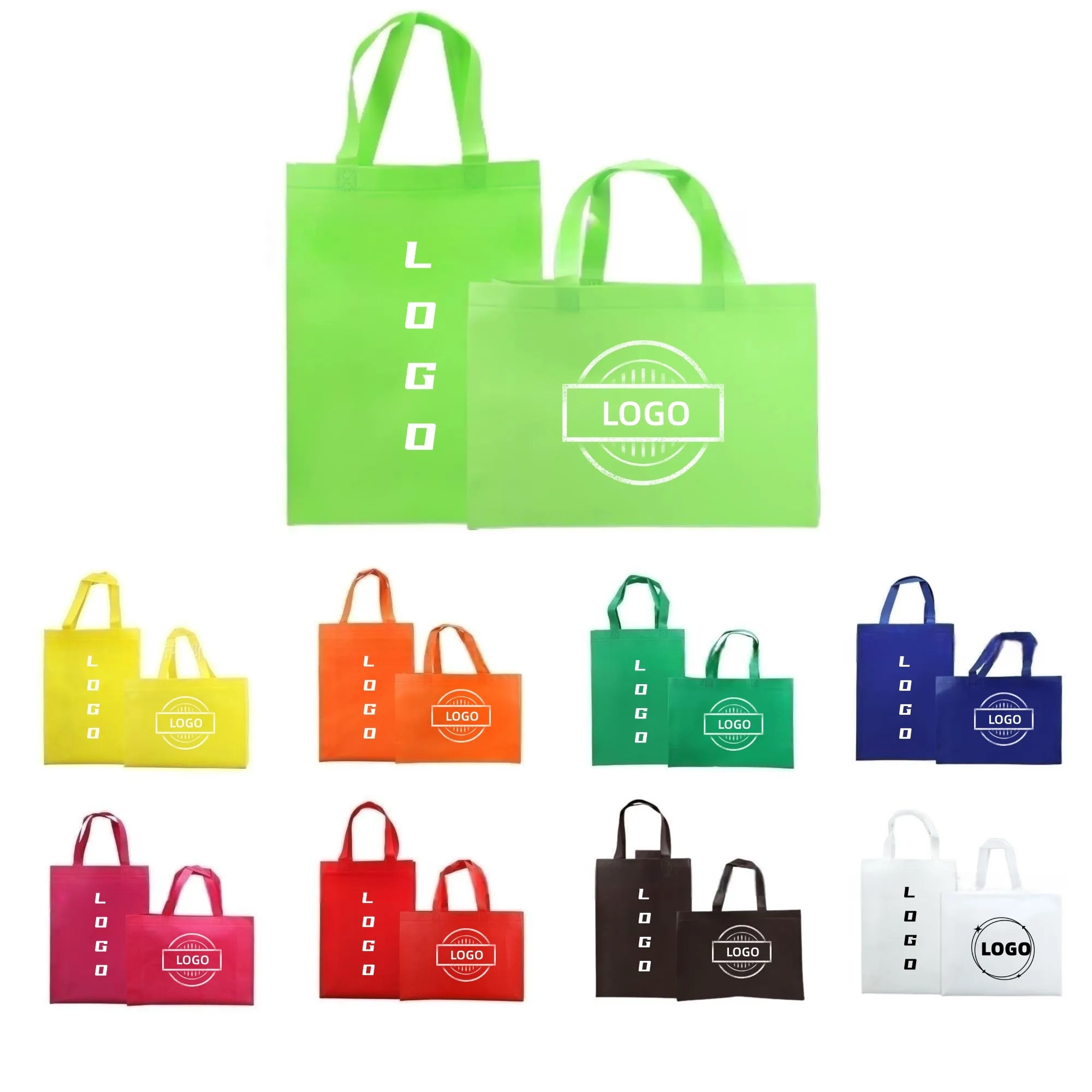 Reusable Non-Woven Shopping Tote Bag
