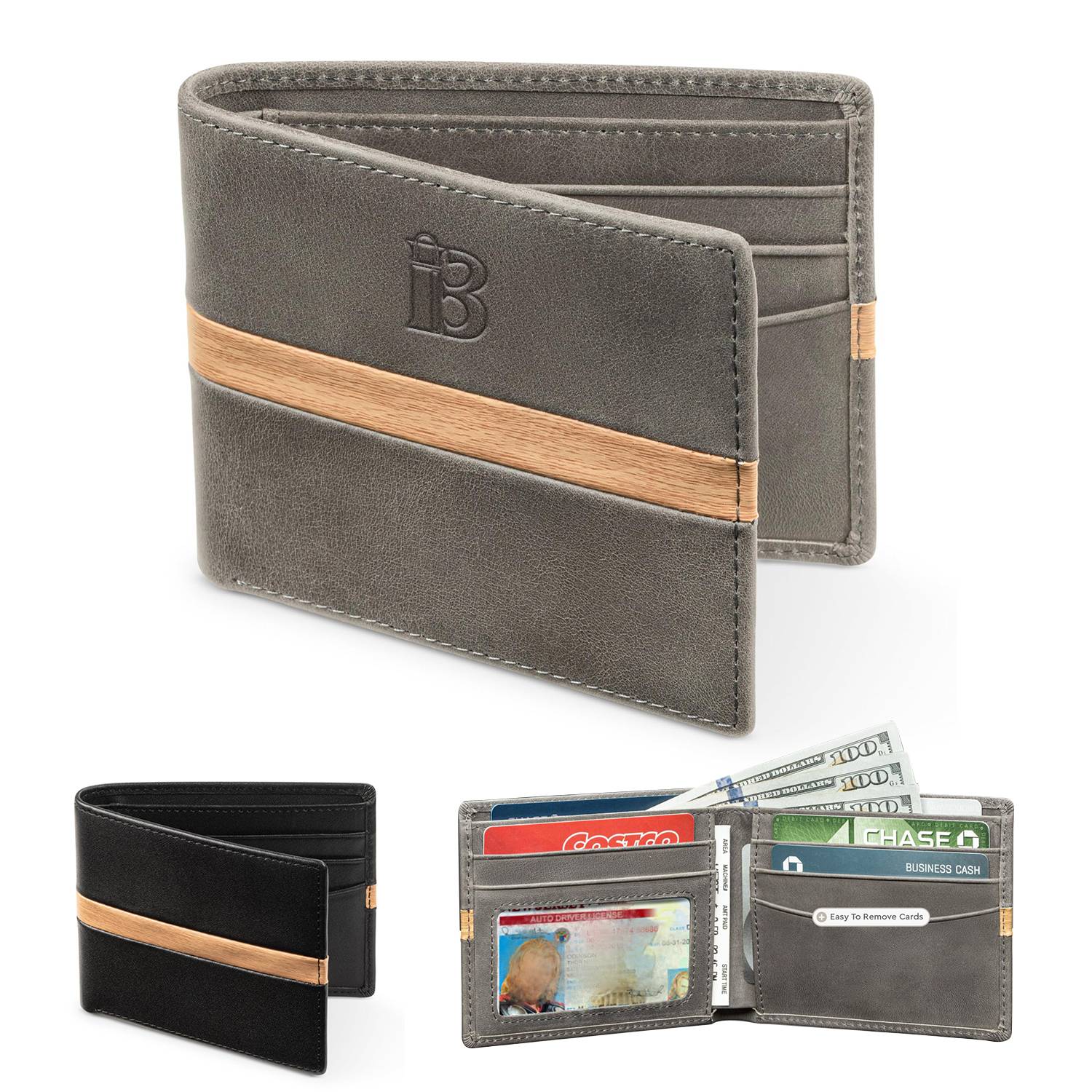 RFID Blocking Genuine Leather Wallet For Men 2