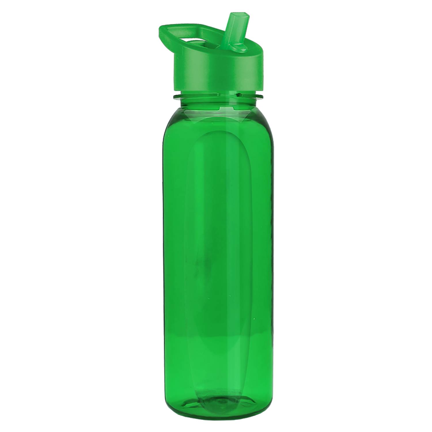 Tritan Sports Bottle with Flip Top Straw Lid, 24oz. 1
