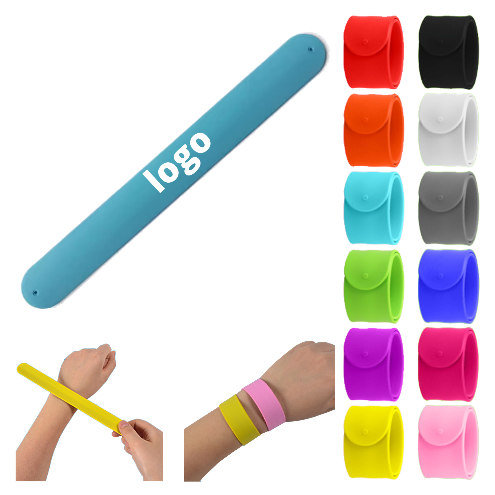 Colourful Smooth Silicone Fashion Bracelet 2