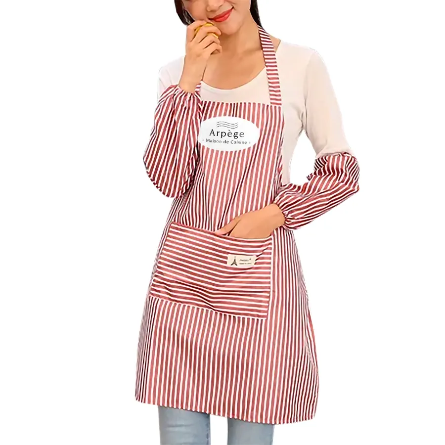 Waterproof Polyester Stripe Apron 2