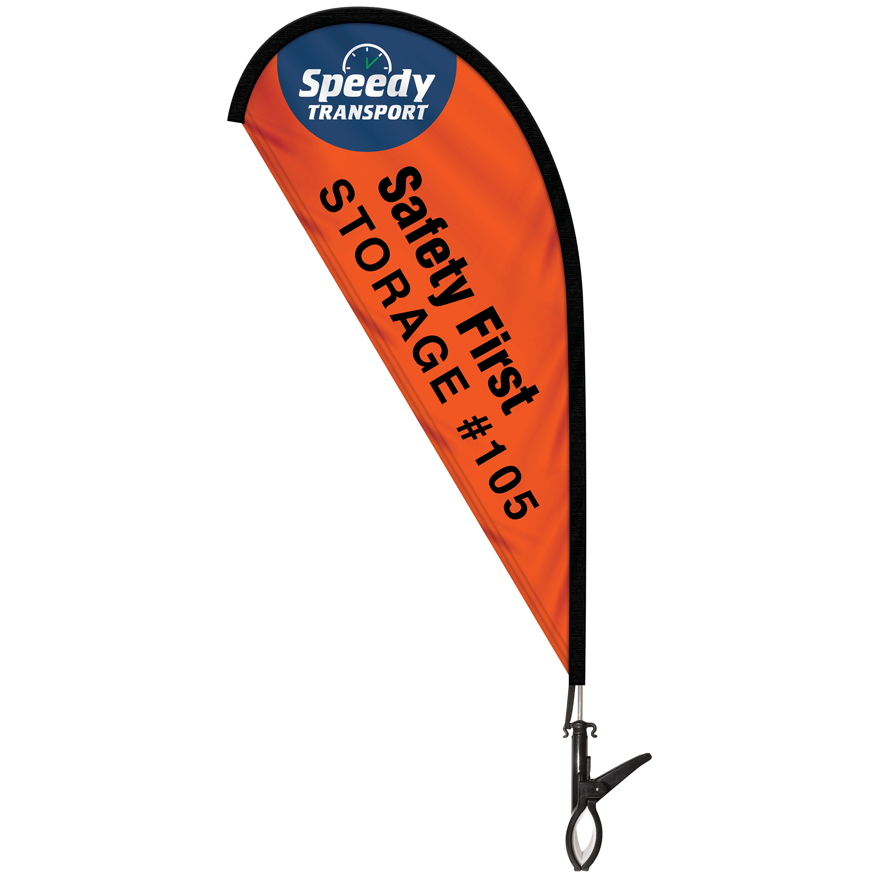 Double Sided Mini Teardrop Banner with Clip 11