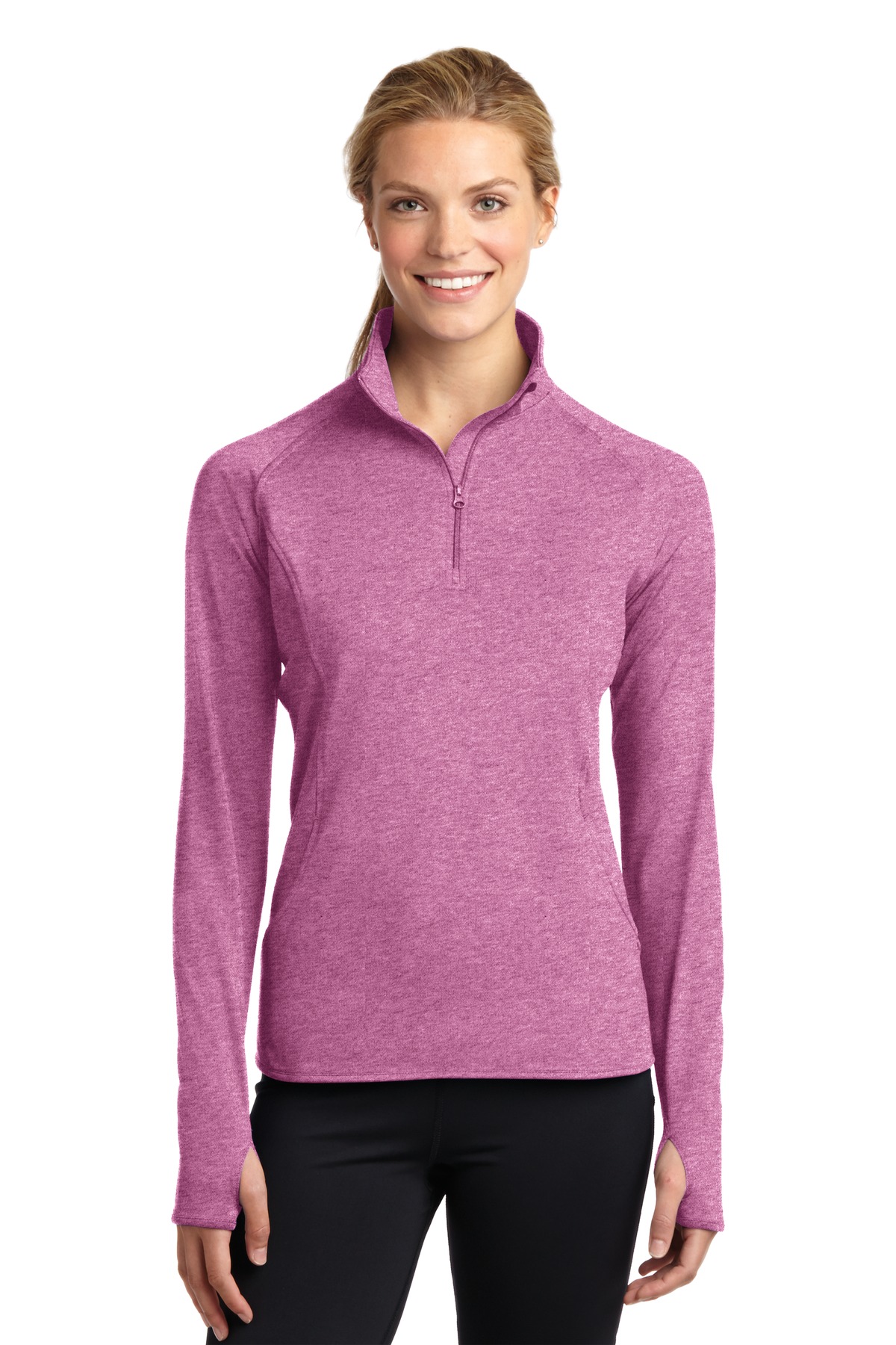 Sport-Tek® Women's Sport-Wick Stretch 1/4-Zip Pullover 88