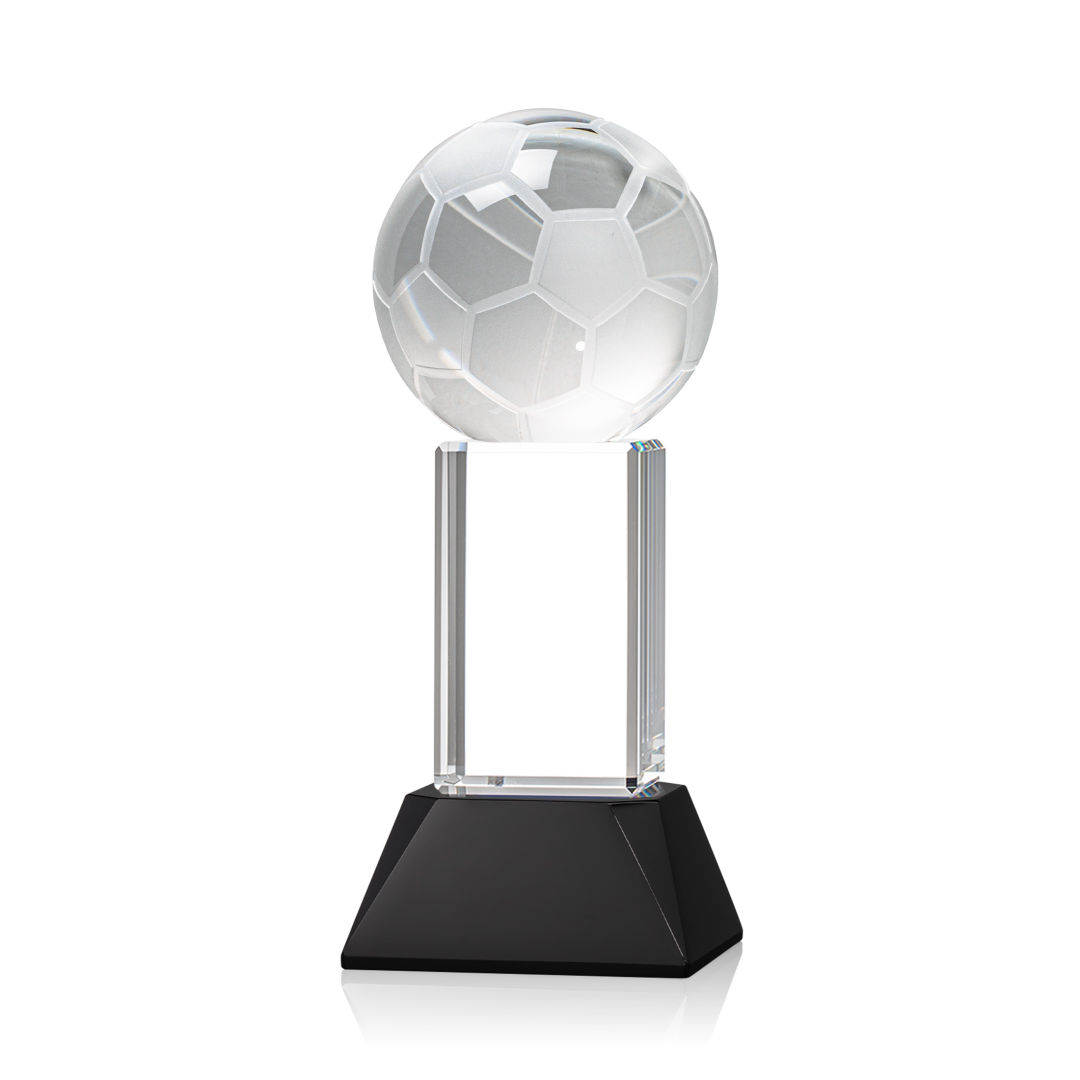 Soccer Ball VividPrint™ Award on Stowe - Black 5