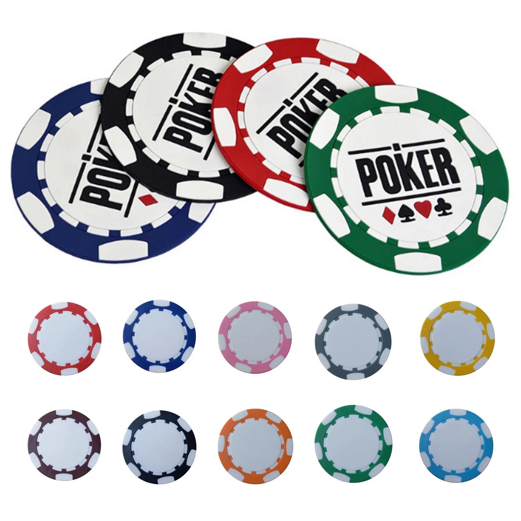 Poker Chip Golf Ball Marker 6