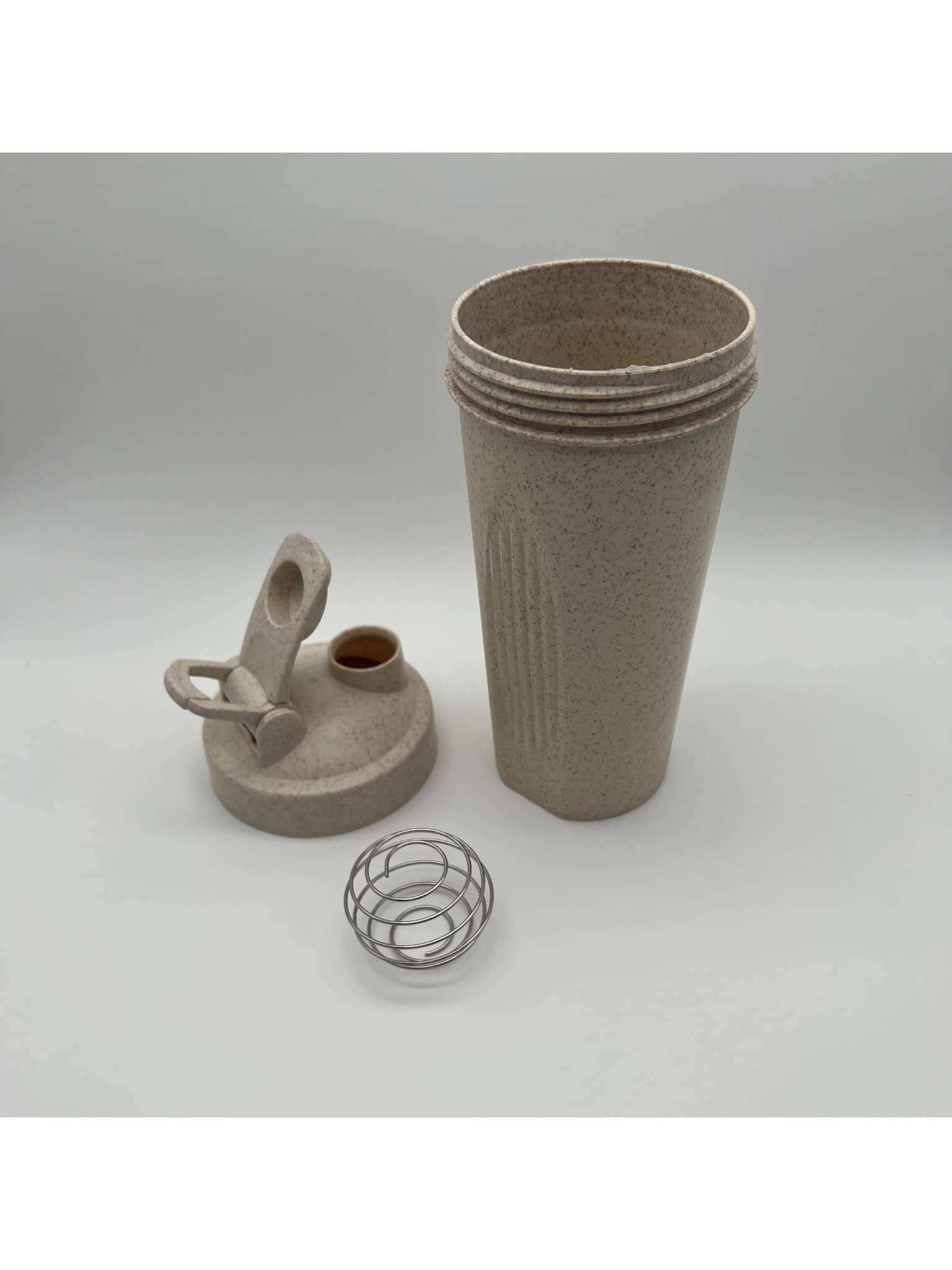 20oz Straw Biodegradable Material Shaker Bottles 6