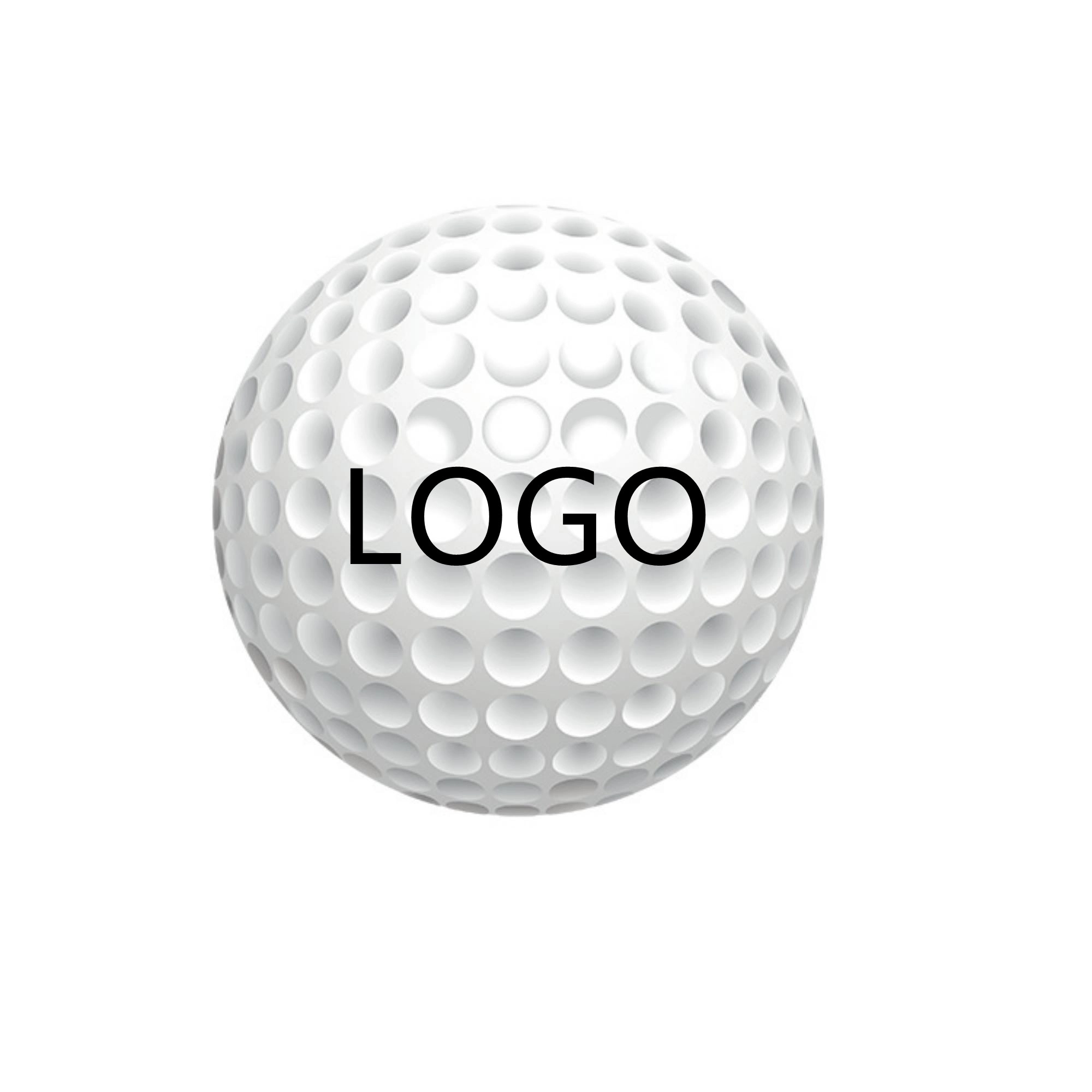 Golf Double-Layer Blank Practice Ball 1