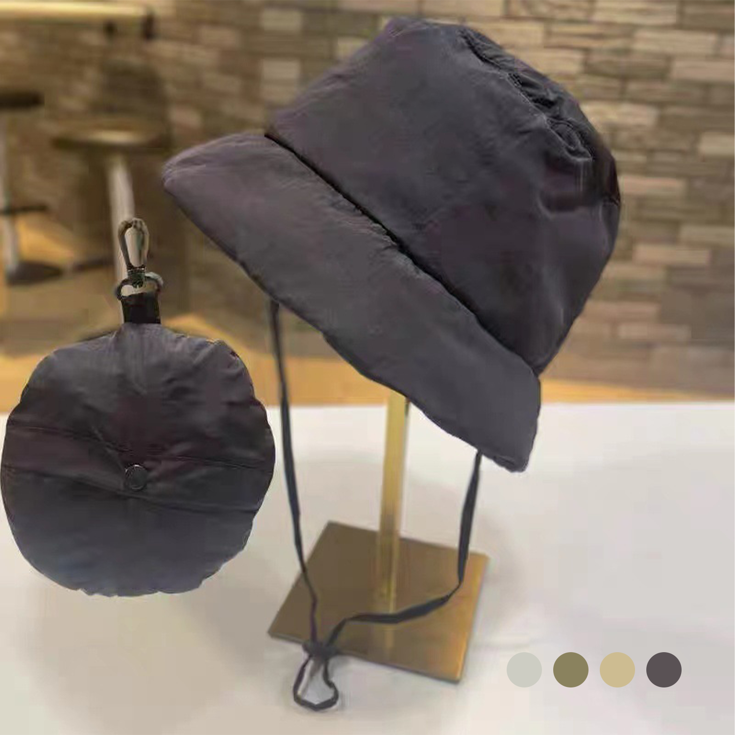 Windproof Fall Winter Outdoor Hiking Cap 1