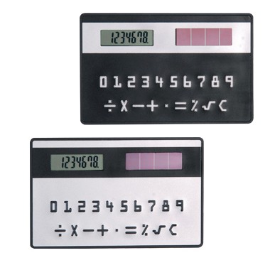 Credit Card Size Solar Calculator 2