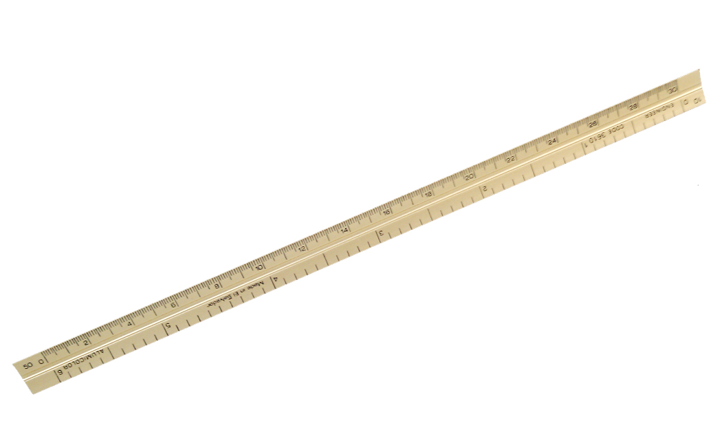 6" Combination Architect/Engineer Pocket Scale 11