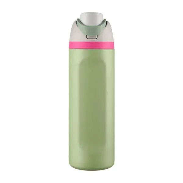 24 oz Stainless Steel Insulated Water Bottle Includes Straw, custom water bottle with logo imprint 16
