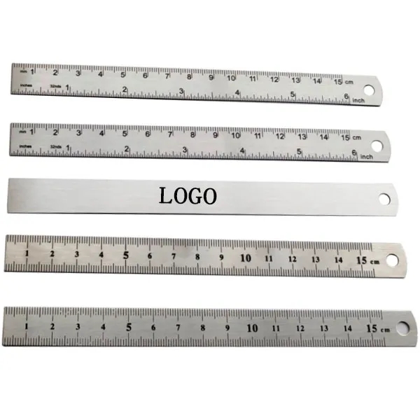 6" Stainless Steel Ruler 2