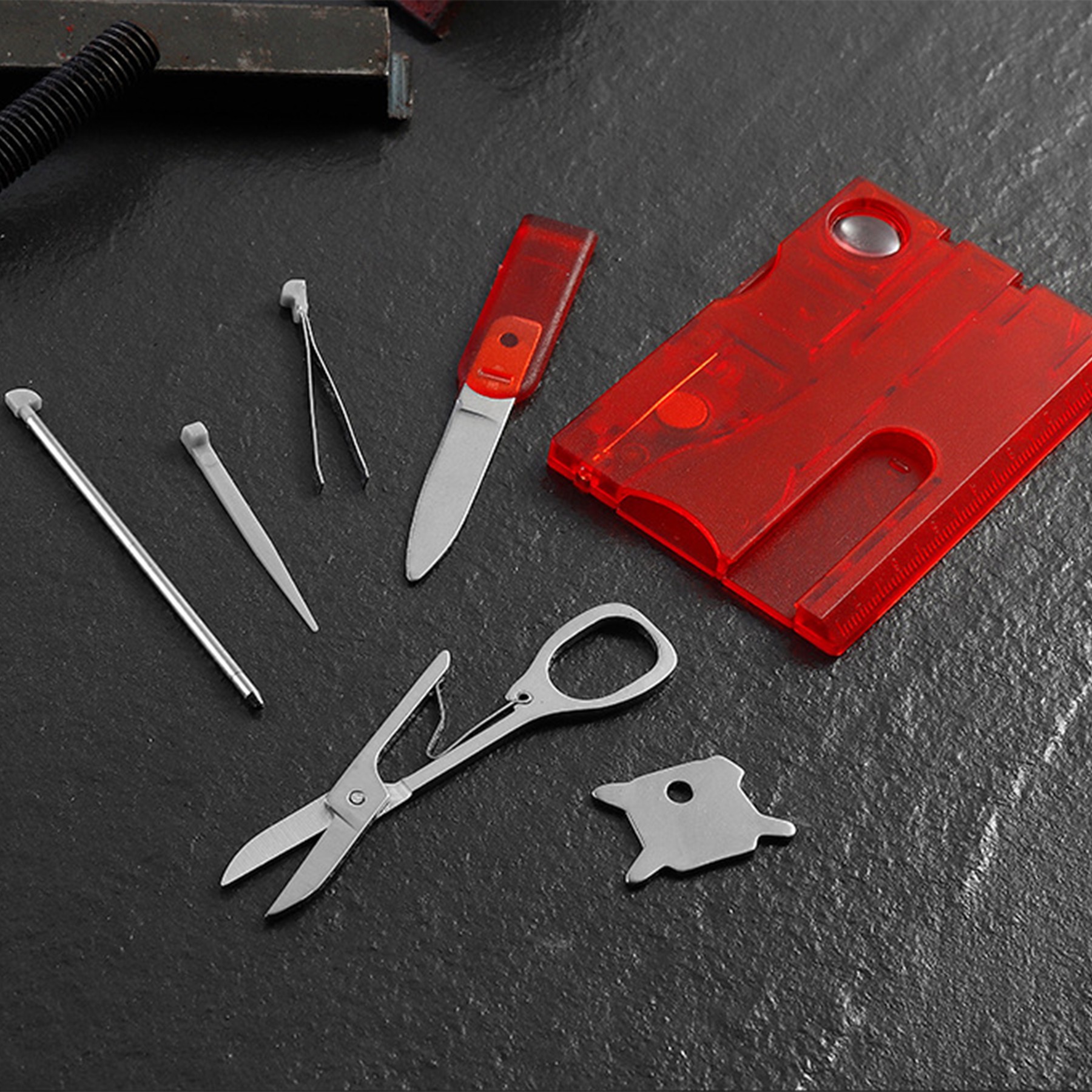 Outdoor Emergency Tools Combo Card 2
