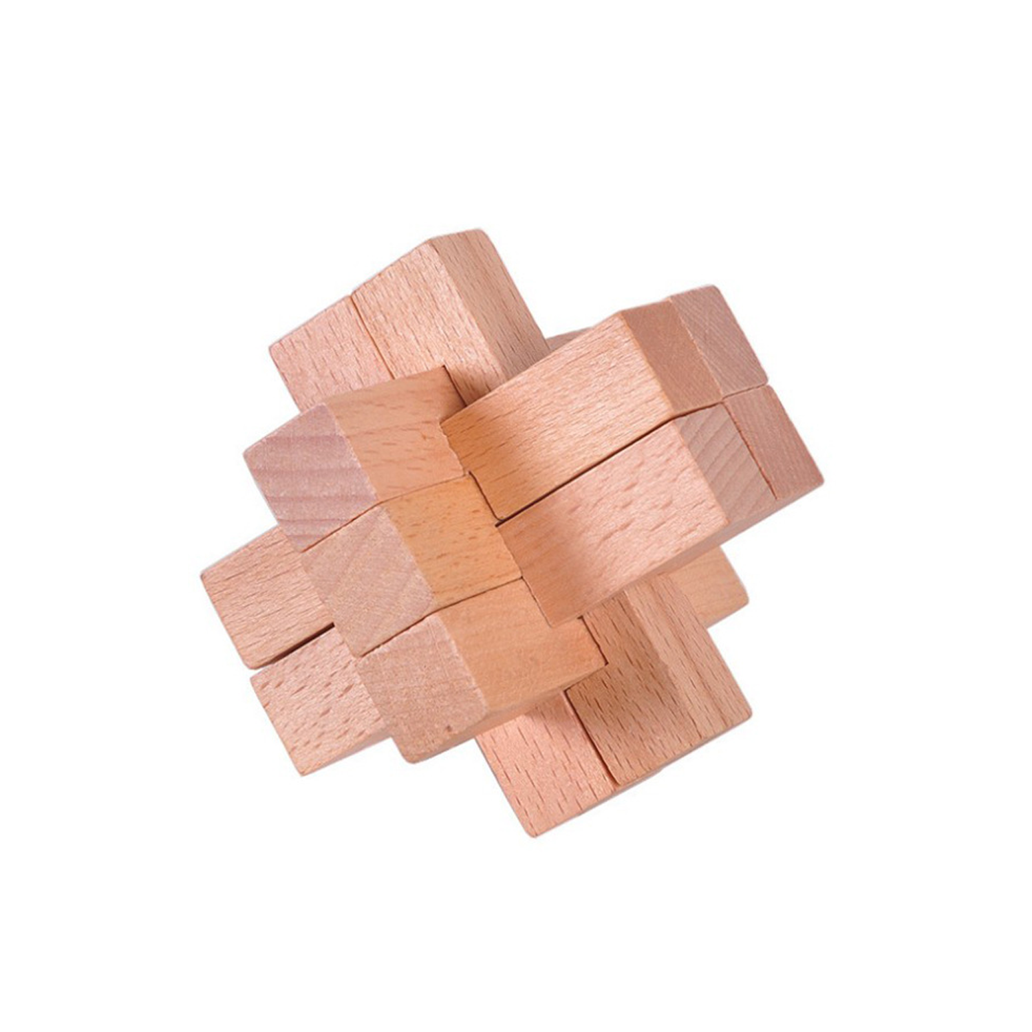 Wooden Brain Teaser Puzzle Ball 6