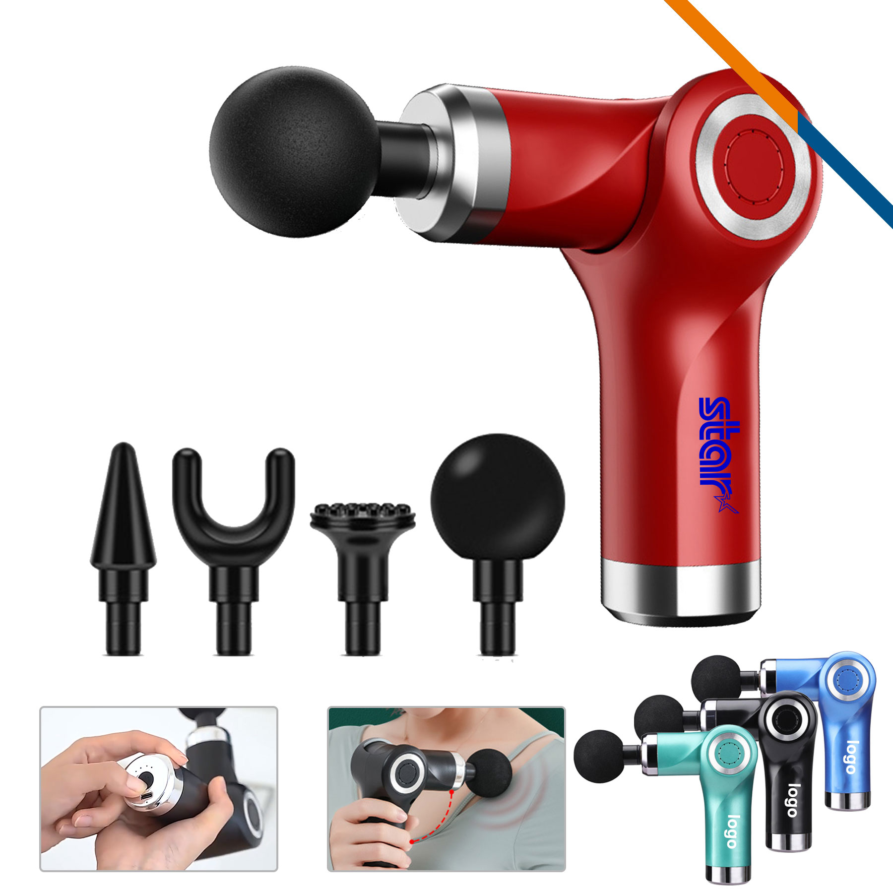 Keffii Rotatable Massage Gun 1