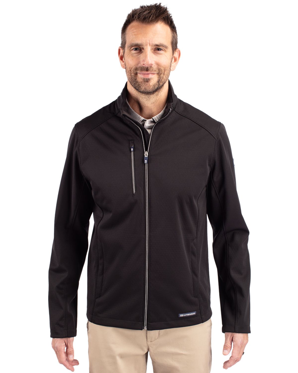 Evoke Softshell Recycled Full Zip Mens Jacket
