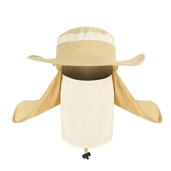 Fishing quick-drying hat with mask 5