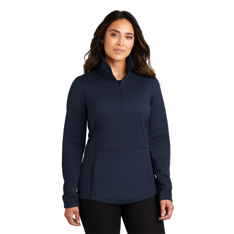 Port Authority Women's Smooth Fleece 1/4-Zip 3