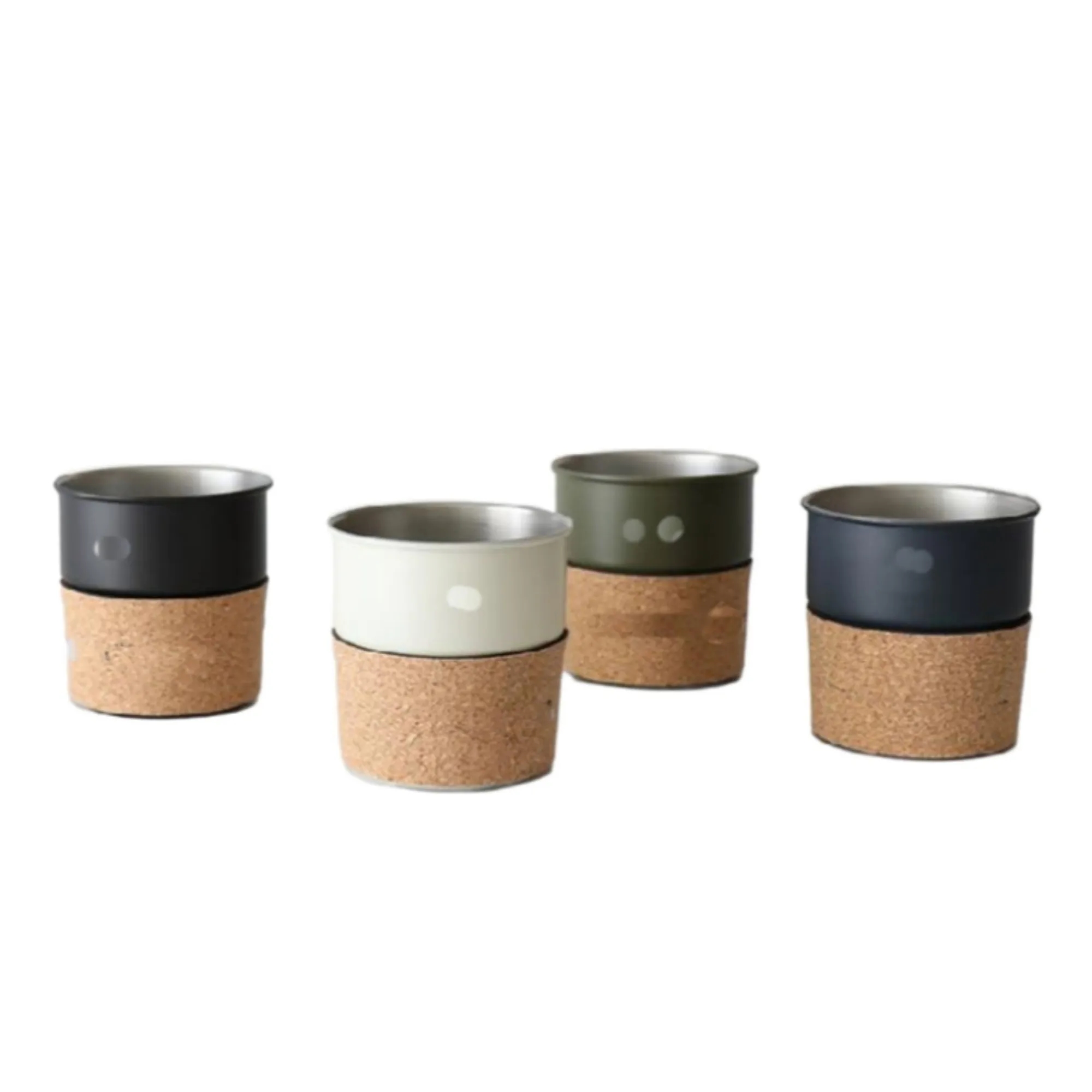 Portable Foldable PU Leather Insulated Cup Sleeve 3
