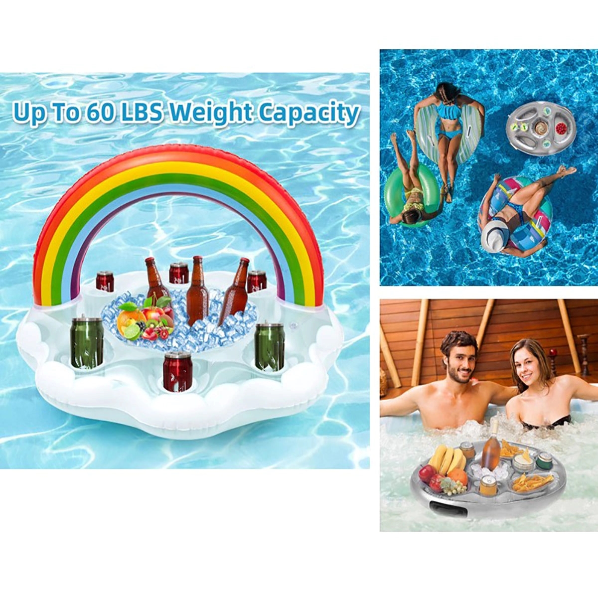 Inflatable Floating Drink Holder 4