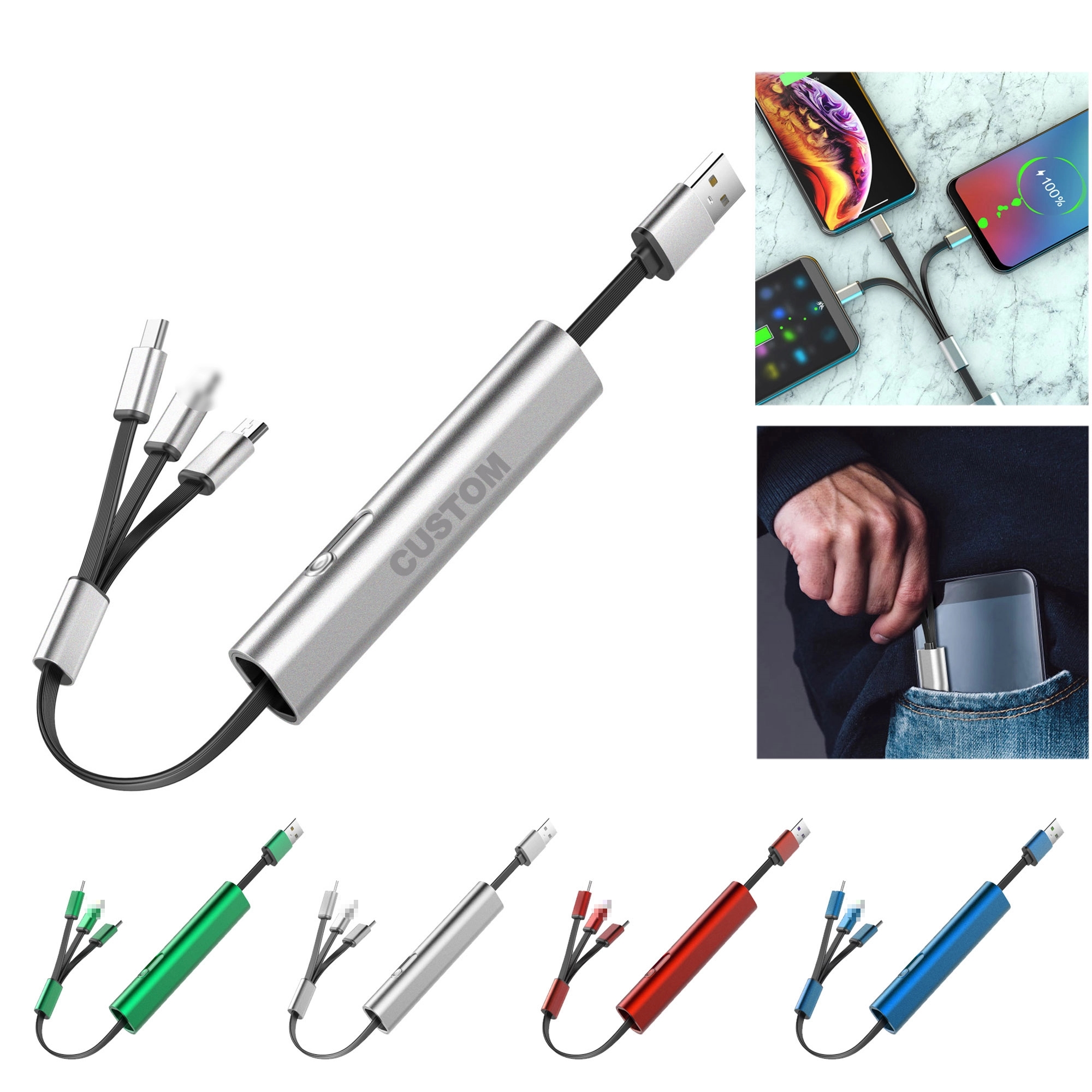 3 in 1 Charging Cable 5