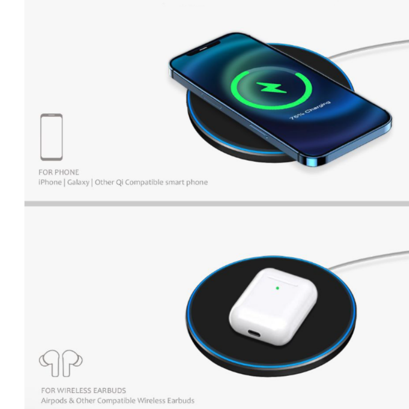 Portable Luminous Wireless Charger 2
