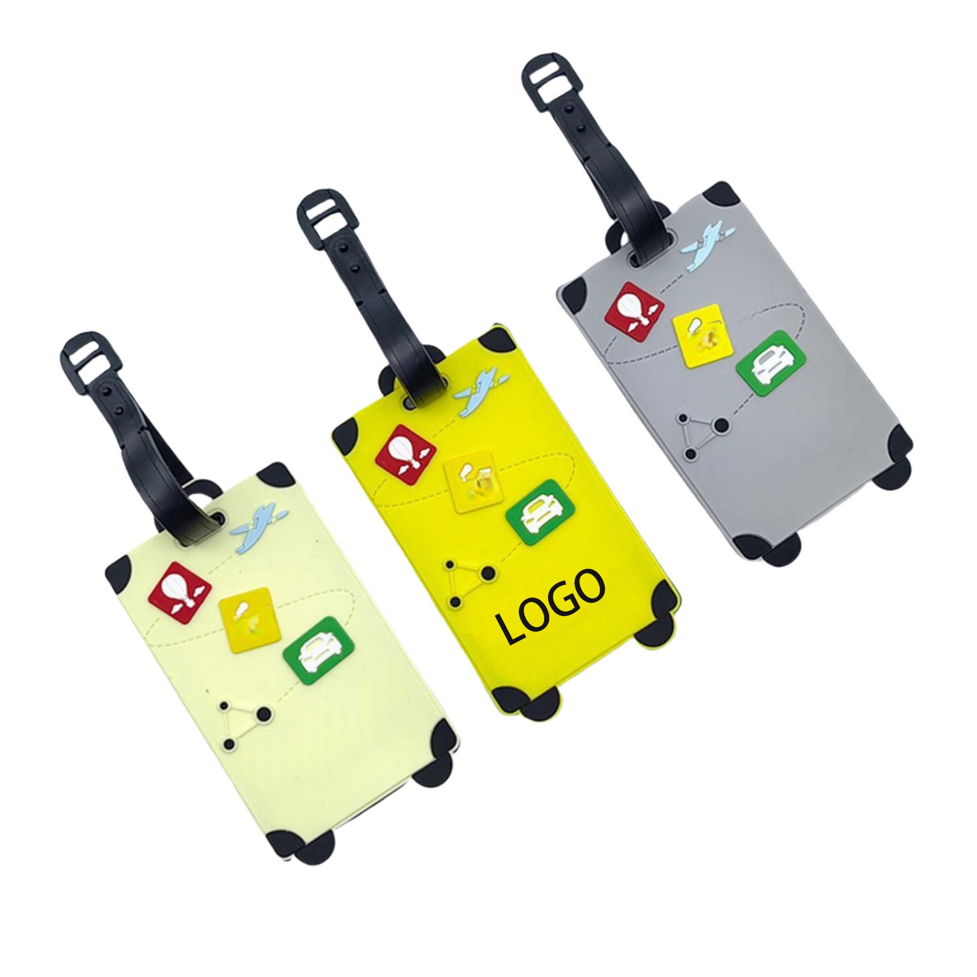 Travel Silicone Luggage Tag 3