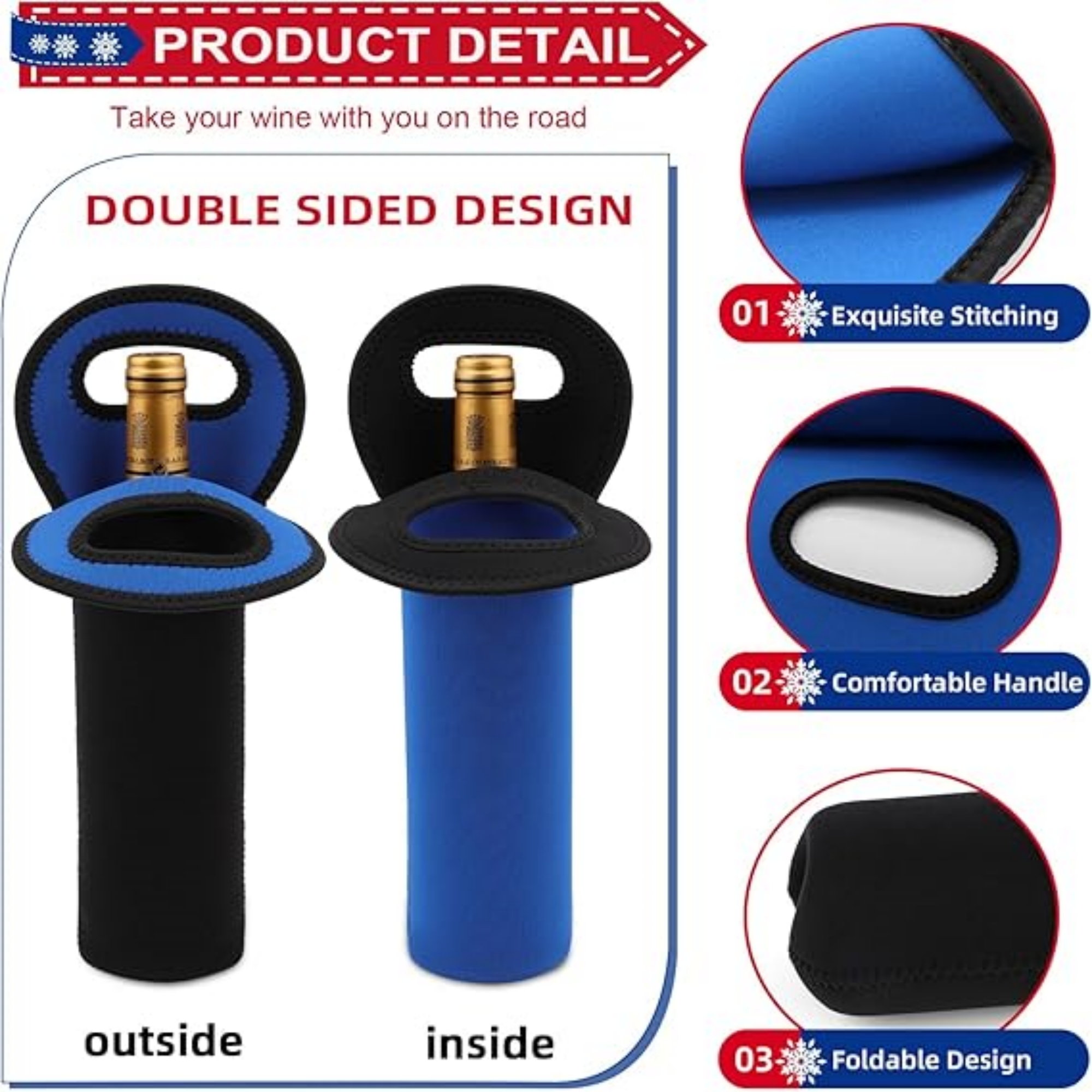 Single Bottle Wine Carrier 2