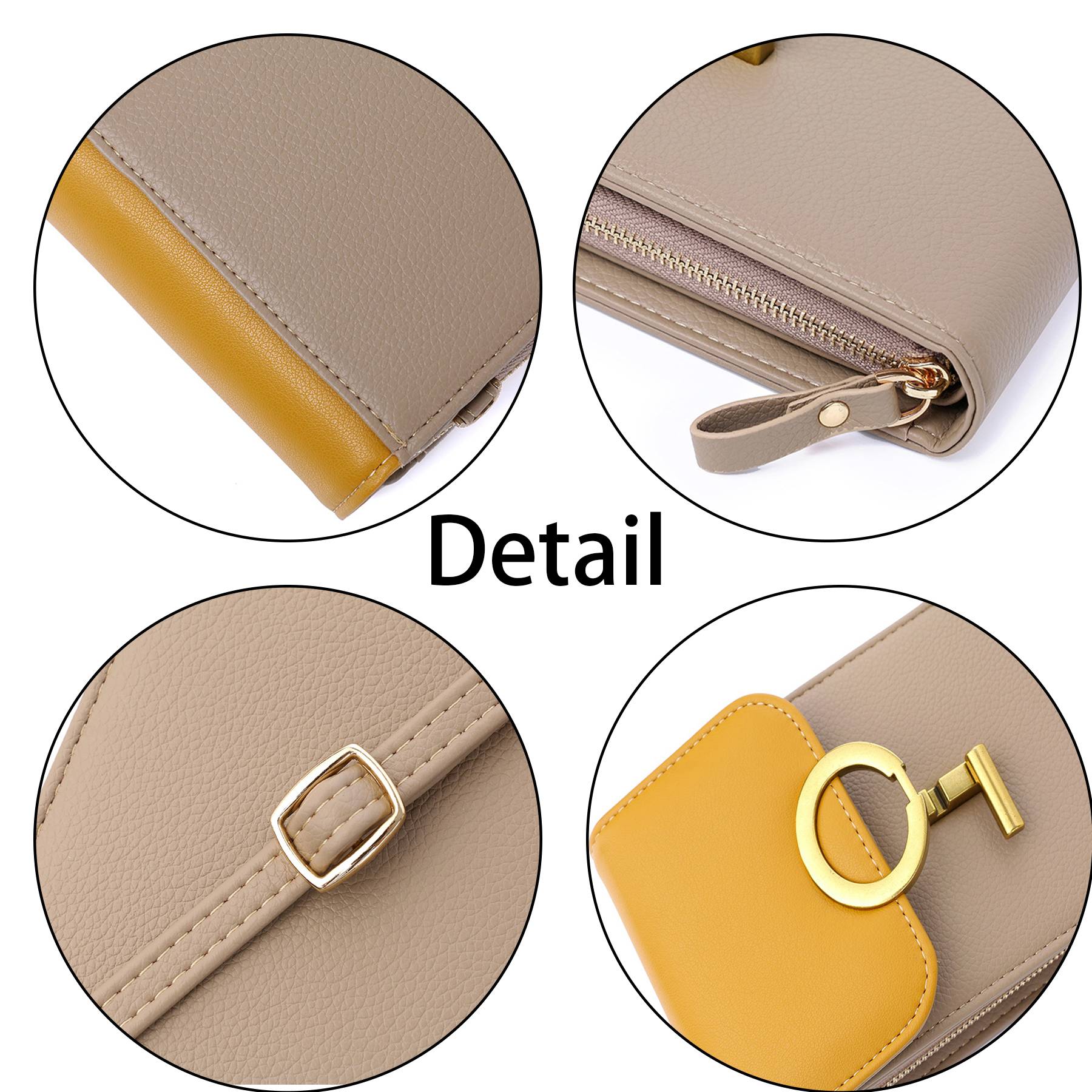 PU Cross Body Cell Phone Purse 8