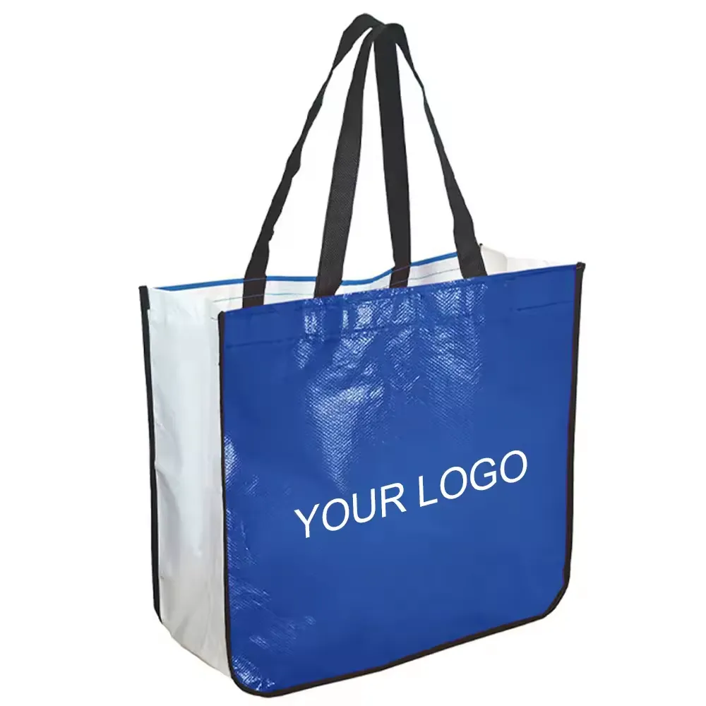 Extra Large Laminated Shopping Tote Bag 5