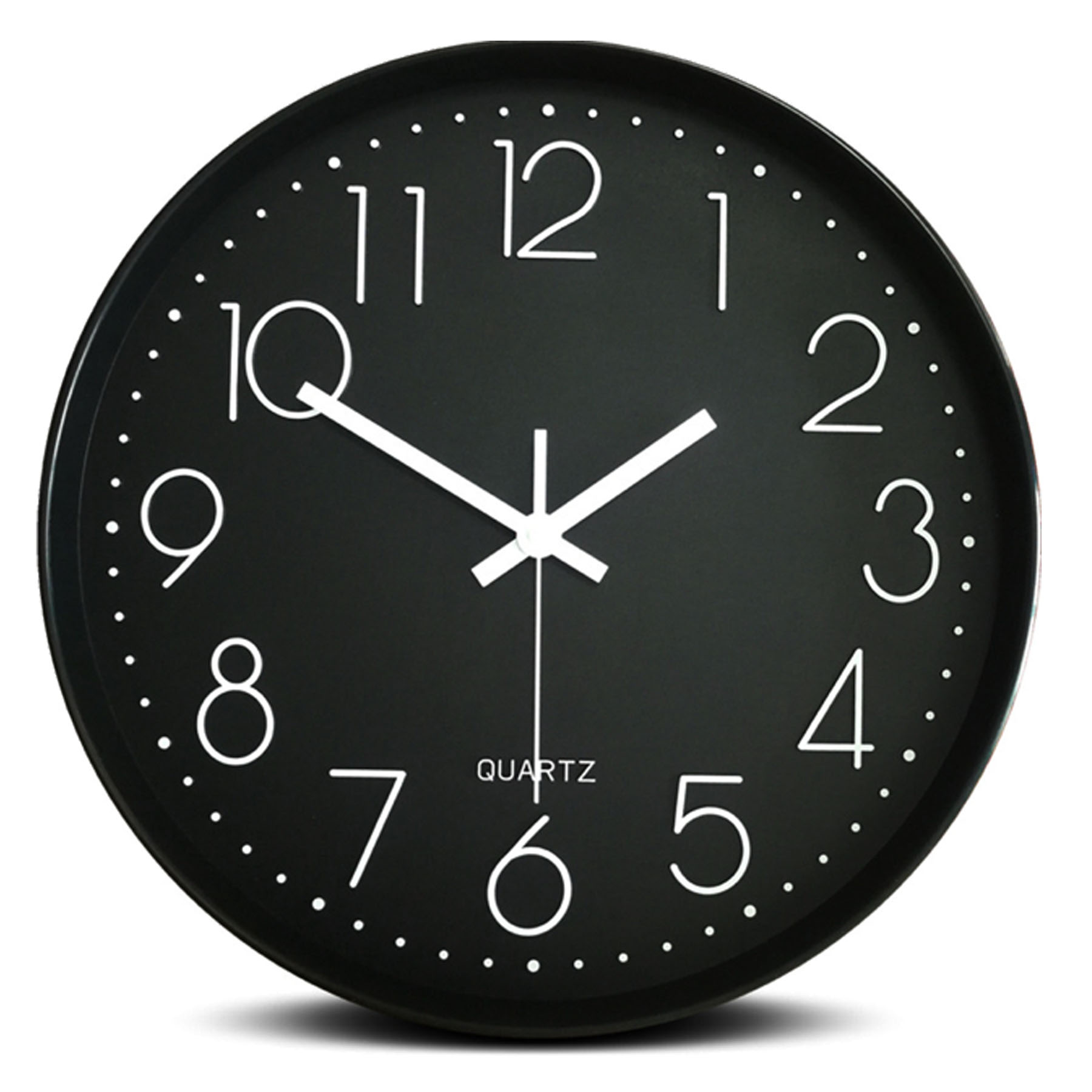 Round Silent Non Ticking Quartz Wall Clock 2