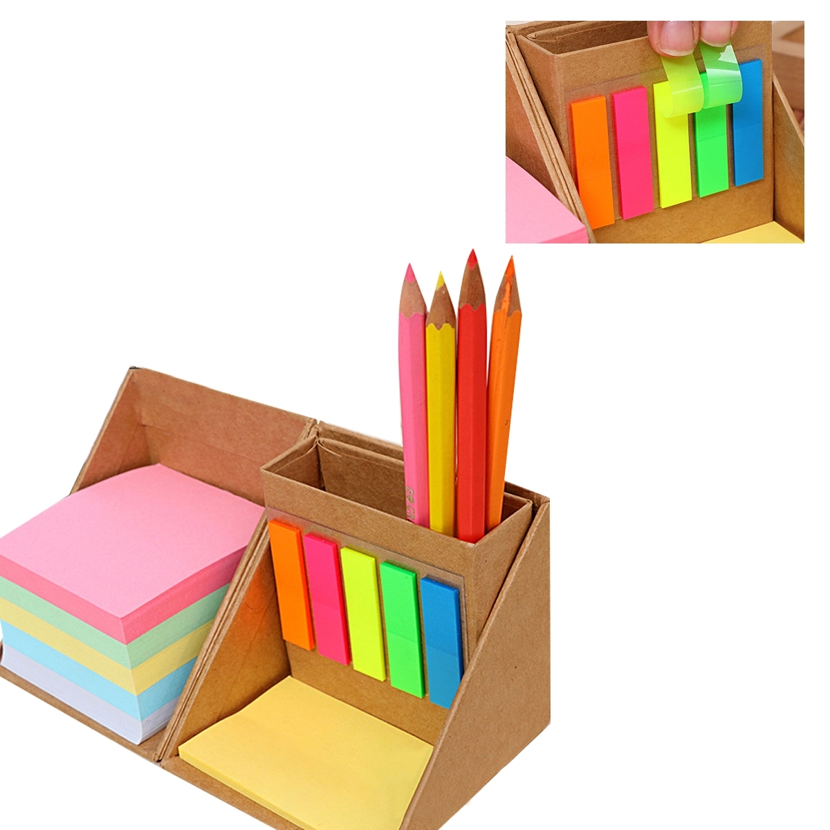 Post-it Note 3"X3" with Cube Shape 2