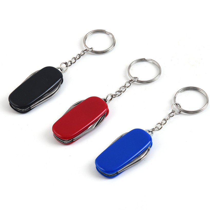 Stainless Steel Key Chain Pocket Multi-Tool 4